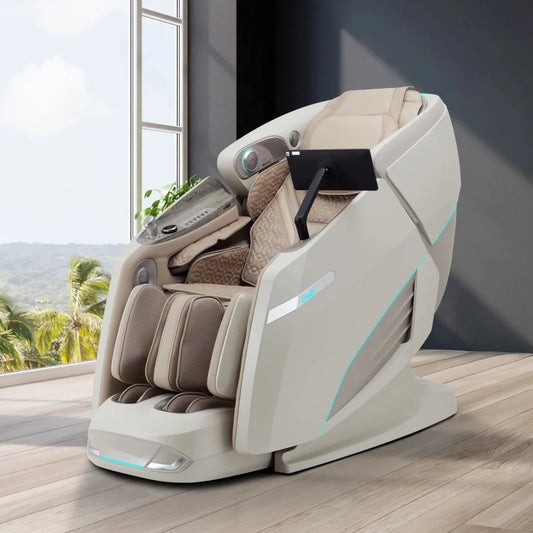 Pinnacle 5D DuoFlex AI Massage Chair Black | Luxury Full Body Massage Chair with 5D Massage Technology, Zero Gravity, AI Health Detection, and Dual Mechanism Massage | Titan Chair